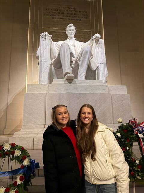 Delegates exploring Washington, D.C. during NAIMUN